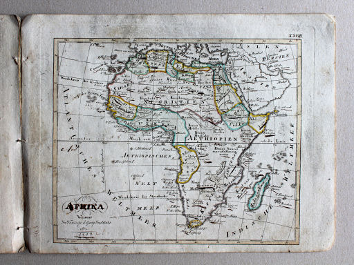 Compendieuser allgemeiner Atlas, 1812
XXVIII. Afrika