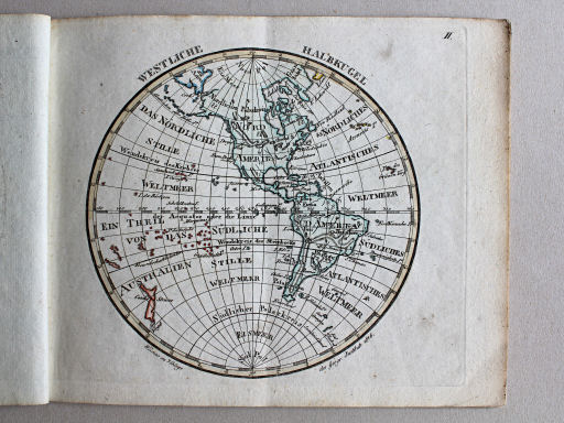 Compendieuser allgemeiner Atlas, 1818
II. Westliche Halbkugel