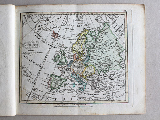 Compendieuser allgemeiner Atlas, 1818
III. Europa