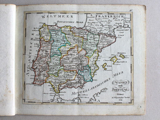 Compendieuser allgemeiner Atlas, 1818
IV. Spanien und Portugal
