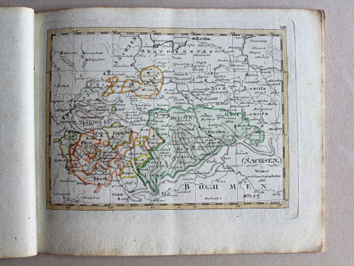 Compendieuser allgemeiner Atlas, 1818
VIII. Sachsen