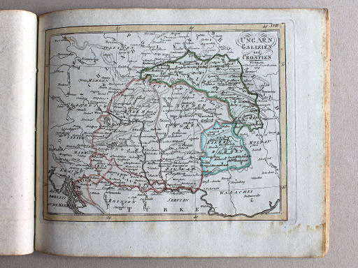 Compendieuser allgemeiner Atlas, 1818
XVIII. Ungarn und Galizien