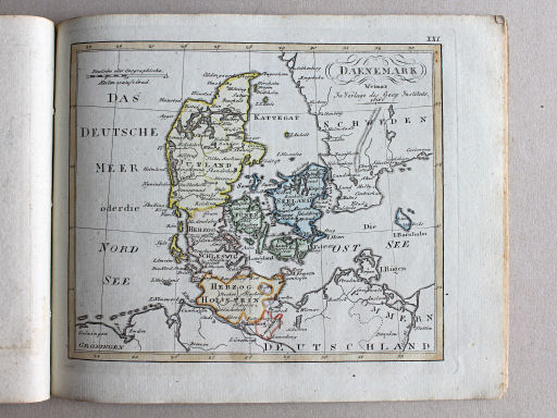 Compendieuser allgemeiner Atlas, 1818
XXI. Daenemark