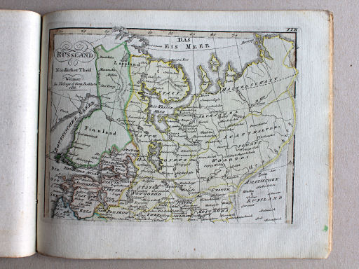 Compendieuser allgemeiner Atlas, 1818
XXIII. Russland Nördlicher Theil