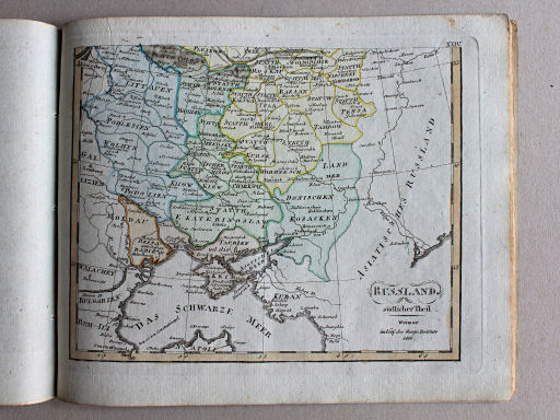 Compendieuser allgemeiner Atlas, 1818
XXIV. Russland südlicher Theil