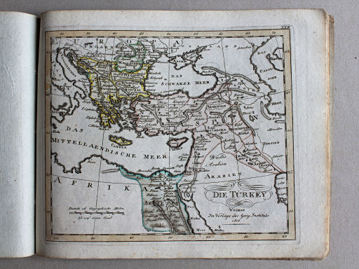 Compendieuser allgemeiner Atlas, 1818
XXV. Die Türkey