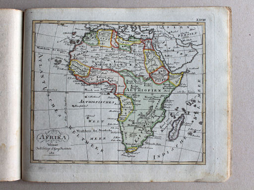 Compendieuser allgemeiner Atlas, 1818
XXVIII. Afrika