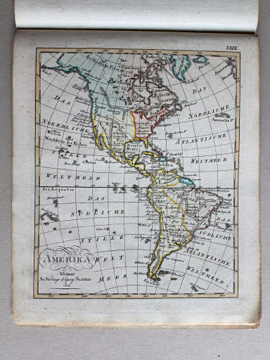 Compendieuser allgemeiner Atlas, 1818
XXIX. Amerika