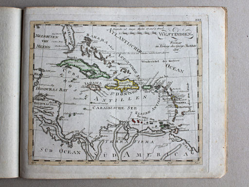 Compendieuser allgemeiner Atlas, 1818
XXX. Westindien