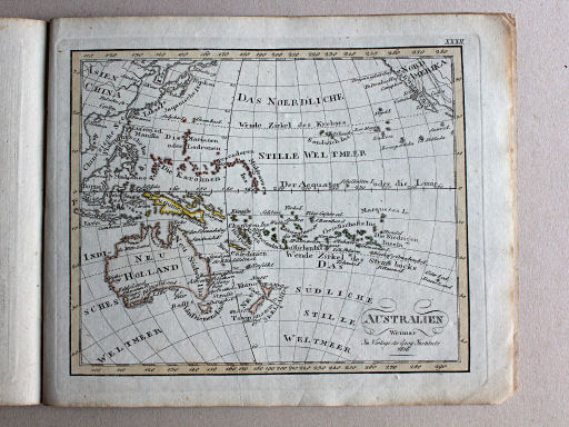 Compendieuser allgemeiner Atlas, 1818
XXXII. Australien