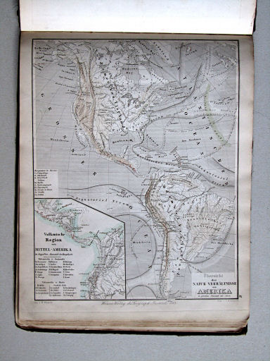 Compendiöser allgemeiner Atlas, 1853
2. Übersicht der Natur Verhältnisse von Amerika
