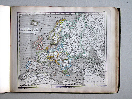 Compendiöser allgemeiner Atlas, 1853
7. Europa