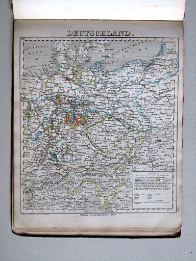 Compendiöser allgemeiner Atlas, 1853
8. Deutschland