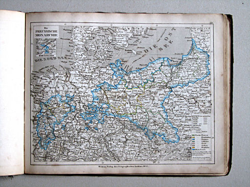 Compendiöser allgemeiner Atlas, 1853
14. Die Preussische Monarchie