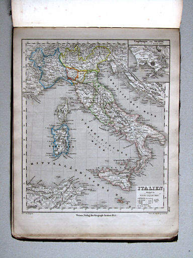 Compendiöser allgemeiner Atlas, 1853
18. Italien