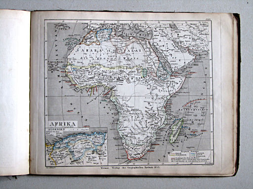 Compendiöser allgemeiner Atlas, 1853
29. Afrika