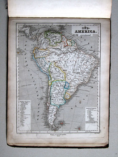 Compendiöser allgemeiner Atlas, 1853
30. Süd-America