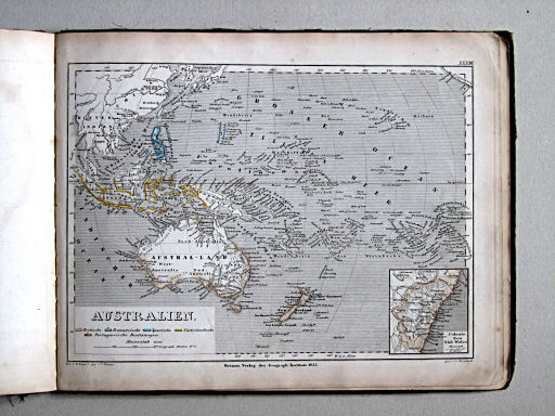 Compendiöser allgemeiner Atlas, 1853
33. Australien