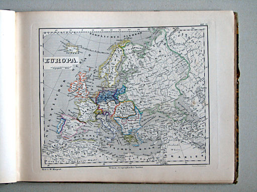 Compendiöser allgemeiner Atlas, 1867
7. Europa