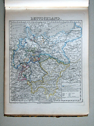 Compendiöser allgemeiner Atlas, 1867
8. Deutschland
