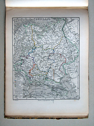 Compendiöser allgemeiner Atlas, 1867
24. Russland