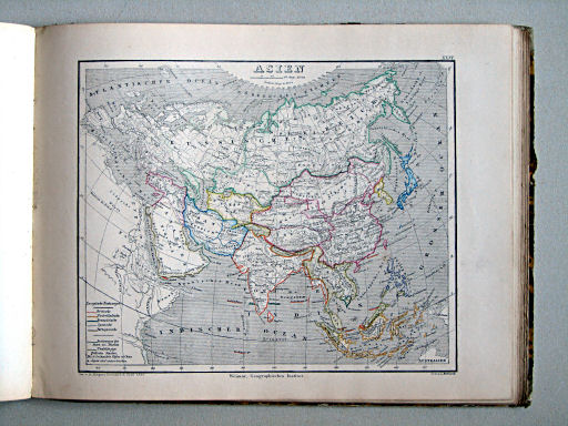 Compendiöser allgemeiner Atlas, 1867
26. Asien