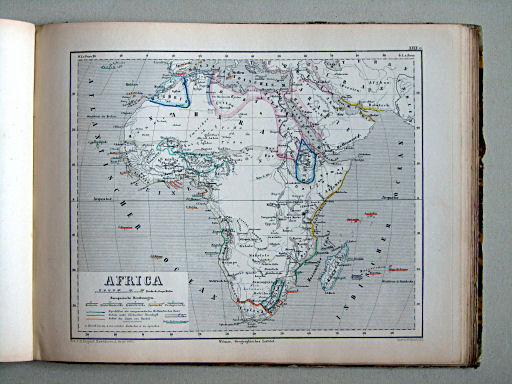 Compendiöser allgemeiner Atlas, 1867
29. Africa