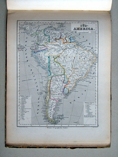 Compendiöser allgemeiner Atlas, 1867
30. Süd-America