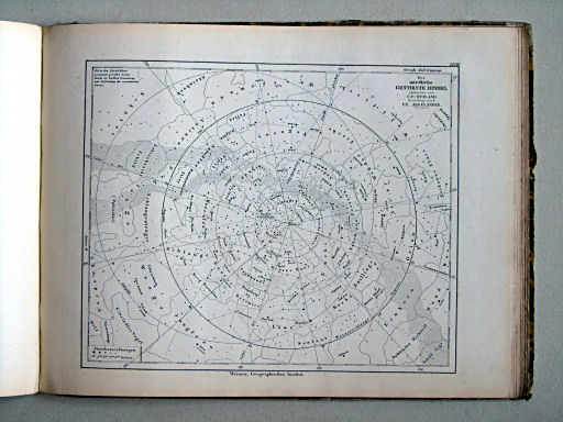 Compendiöser allgemeiner Atlas, 1867
35. Der nördliche gestirnte Himmel