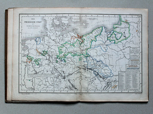 Atlas zur Geschichte des Preussischen Staates, 1866
3. Der Preussische Staat unter Friedrich dem Grossen