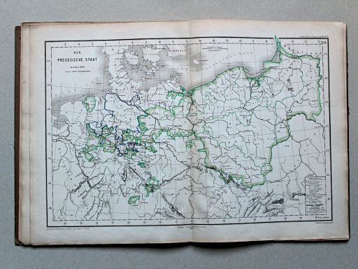Atlas zur Geschichte des Preussischen Staates, 1866
6. Der Preussische Staat im Jahre 1806