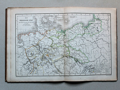 Atlas zur Geschichte des Preussischen Staates, 1866
7. Der Preussische Staat vom Tilsiter Frieden, den 9. Juli 1807, bis zu den Freiheitskriegen