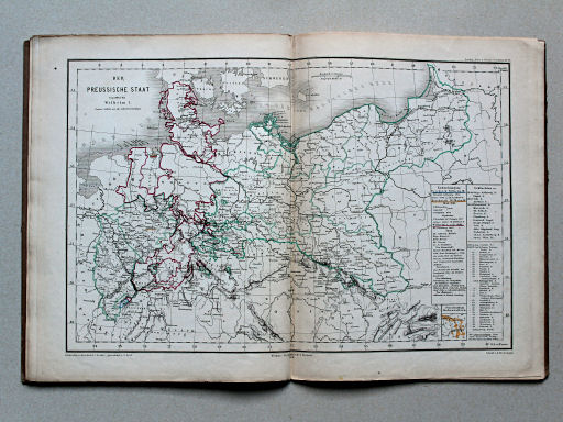 Atlas zur Geschichte des Preussischen Staates, 1866
9. Der Preussische Staat von 1815 bis Wilhelm I.
