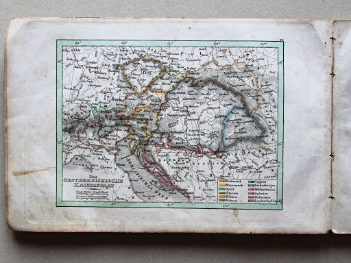 Weiland, Geographisch-statistischer Taschen-Atlas, 1838
6. Der Oesterreichische Kaiserstaat