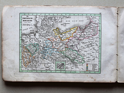 Weiland, Geographisch-statistischer Taschen-Atlas, 1838
7. Die Preussische Monarchie