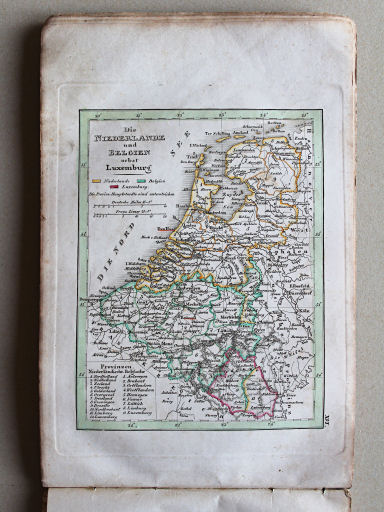 Weiland, Geographisch-statistischer Taschen-Atlas, 1838
16. Die Niederlande und Belgien nebst Luxemburg