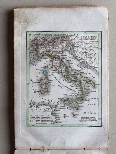 Weiland, Geographisch-statistischer Taschen-Atlas, 1838
18. Italien