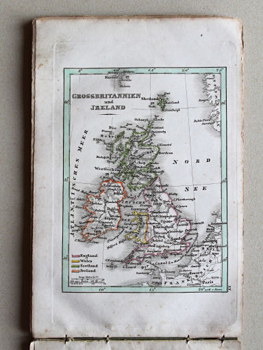 Weiland, Geographisch-statistischer Taschen-Atlas, 1838
20. Grossbritannien und Ireland