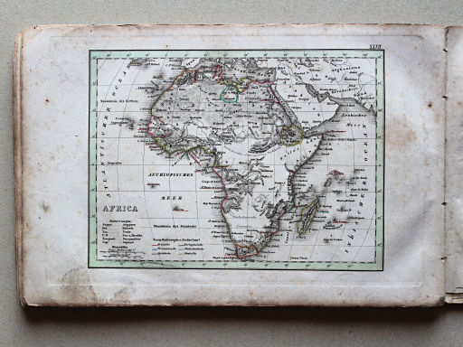 Weiland, Geographisch-statistischer Taschen-Atlas, 1838
27. Africa