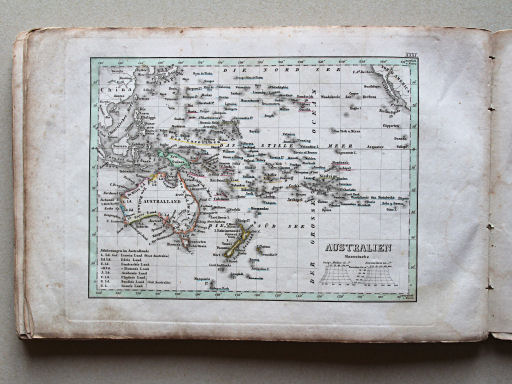 Weiland, Geographisch-statistischer Taschen-Atlas, 1838
31. Australien