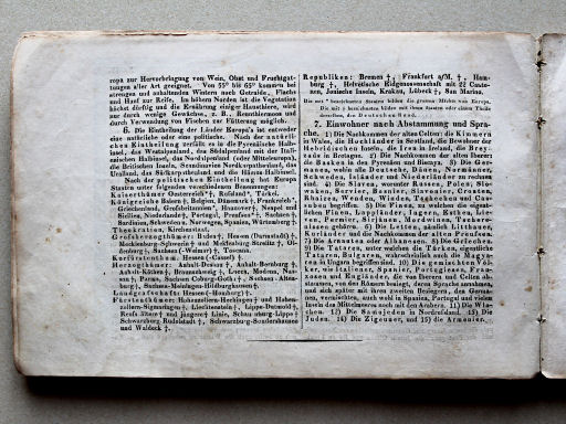 Weiland, Geographisch-statistischer Taschen-Atlas, 1838
4. Europa