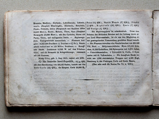 Weiland, Geographisch-statistischer Taschen-Atlas, 1838
24. Die Europäische Türkei, das Königreich Griechenland, die Ionischen Inseln