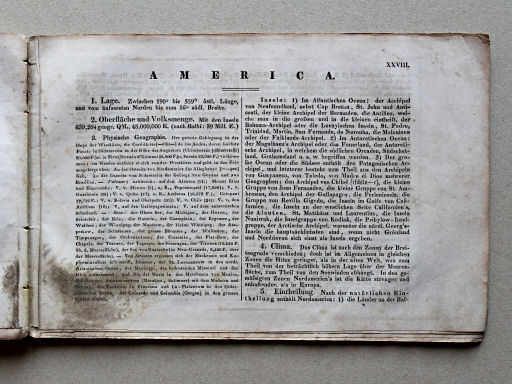 Weiland, Geographisch-statistischer Taschen-Atlas, 1838
28. America