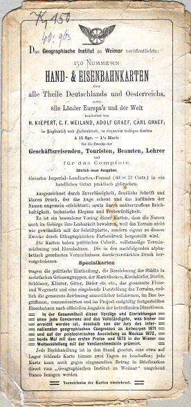 Hand- und Eisenbahnkarte
33. Italien