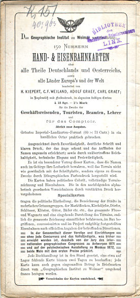 Hand- und Eisenbahnkarte
34. Ober u. Mittel Italien