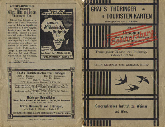 Thüringer Touristen-Karte
83-3. Schwarzburg