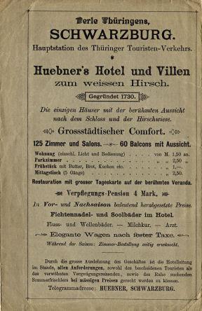 Thüringer Touristen-Karte
83-5. Ilmenau