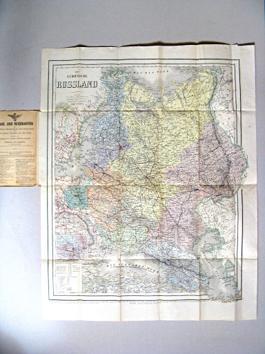 Hand- und Reisekarte
47. Das Europäische Russland (1881)