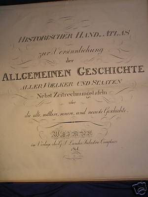 Benicken, Historischer Hand-Atlas (1824)