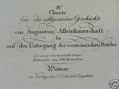 Benicken, Historischer Hand-Atlas (1824)